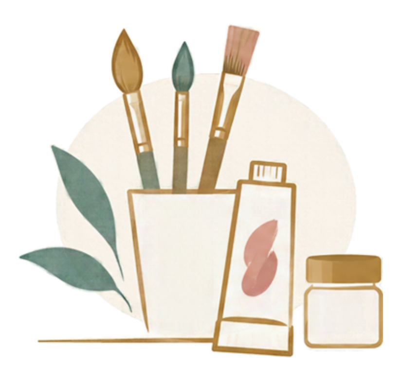 Vectori simboluri art and wine.art and cofee.workshop.2